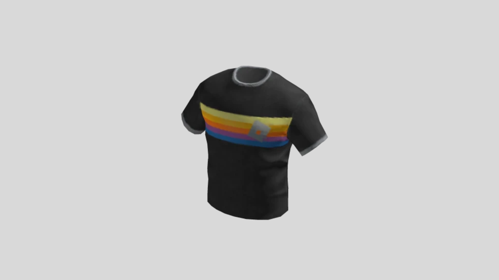 Cara Mendapatkan Striped T-Shirt Black Gratis di Roblox