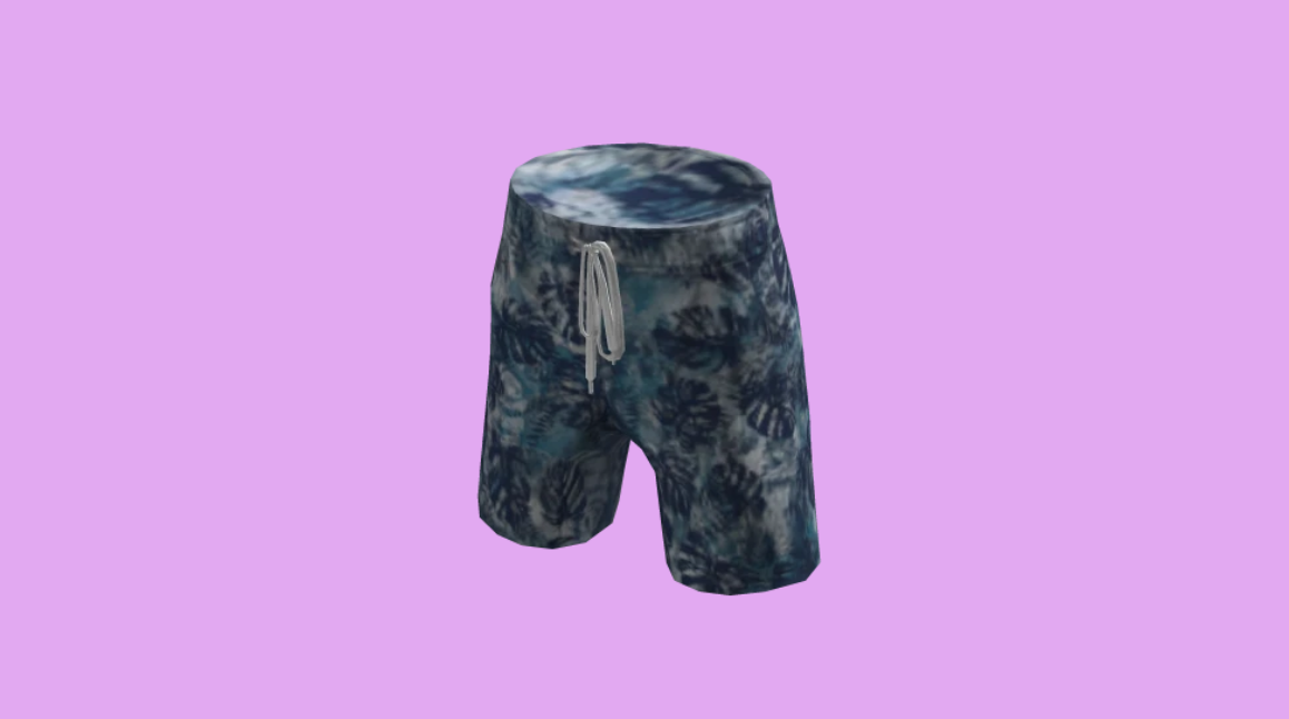 Cara Mendapatkan Floral Swim Trunks Blue Gratis di Roblox